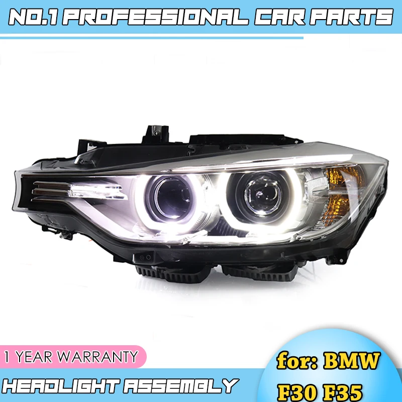 Автомобильные аксессуары для BMW 316i 320i 328 335 F30 F35 фары 2013 2015 DRL линзы двойной луч H7 HID