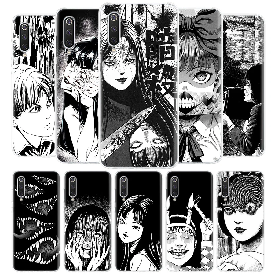 

Horror Comic Junji Ito Tomie Tees Cover Phone Case for Xiaomi Redmi Note 9S 10S 11 10 9 8 Pro 8T 7 6 9A 9C 9T 7A 8A 6A K40