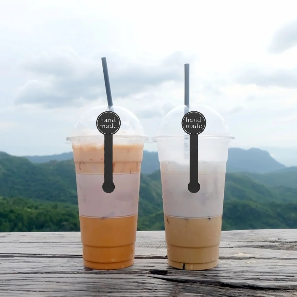 

200 Pcs Jar Stickers Glass Cup Self-adhesive Label Sealing Sticker