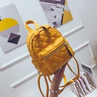 Роскошный женский рюкзак, модная Корейская версия INS, белый, желтый, черный цвет, женские сумки в клетку, женская сумка