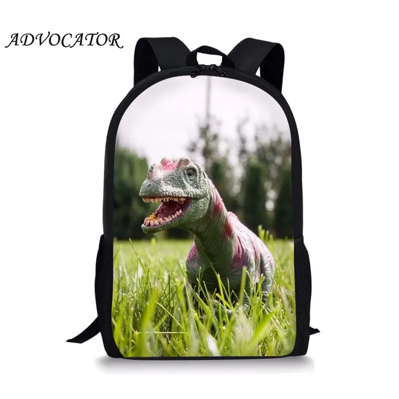Kids Backpack Teenager Girls Book Bags Cartoon Dinosaur Design Large Capacity School Bags for Students Mochilas Escolares