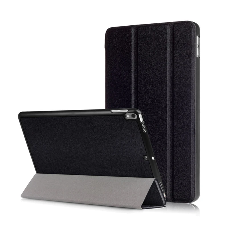 Black Чехол MTT для iPad Air Pro, 10,5 дюймов, дюйма, дюйма, чехол с карандашом, мягкая задняя панель из искусственной кожи ТПУ, откидная подставка, чехол для планшета - Цвет: Black