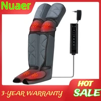 2021 newest air compression leg foot massager vibration infrared therapy arm waist pneumatic air wraps leg compression massager