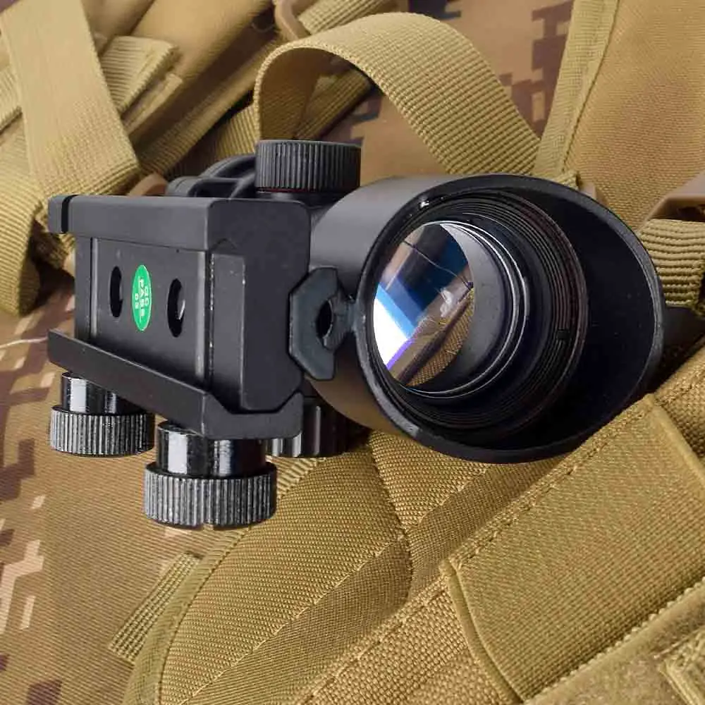 ACOG 1X32 красный зеленый крест прицел оптические прицелы охотничьи прицелы с 20 мм рельсы для страйкбола пистолет