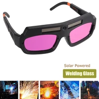 1pcs solar powered safety goggles auto darkening welding eyewear eyes protection welder glasses mask helmet arc bjstore