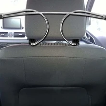 Подвесная вешалка для одежды в салоне автомобиля металлическая