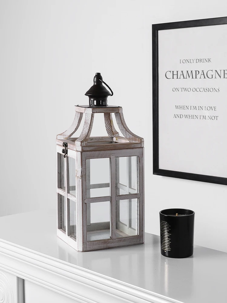 Современные подсвечники в скандинавском стиле деревянная креативная