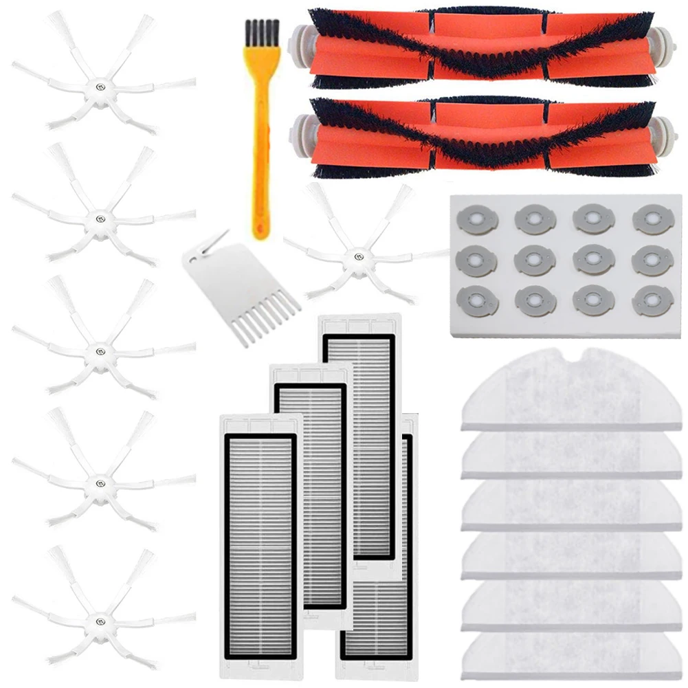 Набор запасных частей для пылесоса Xiaomi Roborock Robot S50 S5 тряпки швабры фильтр влажной