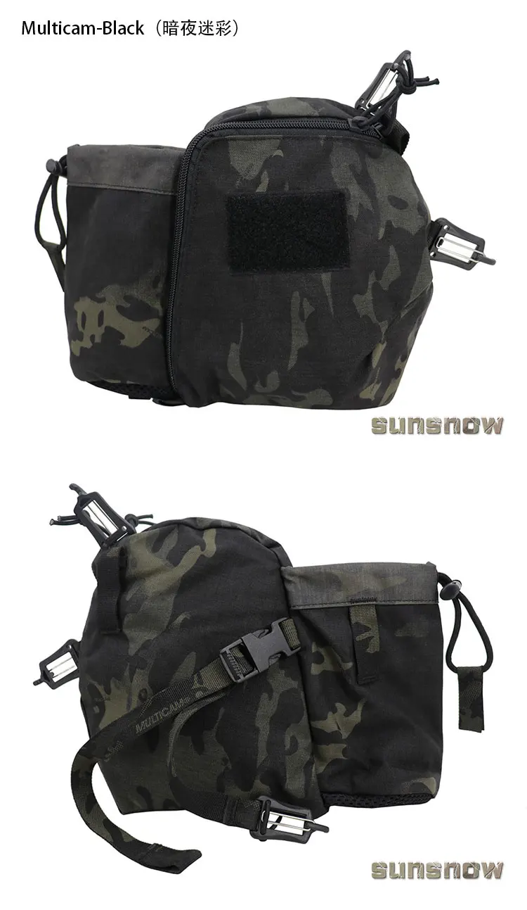 Outdoor Sports Shennong Wet Rib Tactical Water Bag Waist Bag Chest Water Cup Bag Sundry Bag