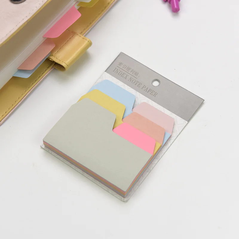 

Index Sticky Note 6 Color 90 Sheet Memo Pads Mini Color Label Tag Sticker for Diary Post Marker It Office School Supplies F188