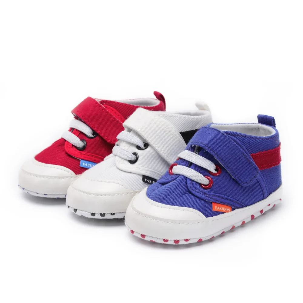 Кеды для новорожденных классические спортивные кроссовки мягкая нескользящая