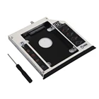 Переходник для жесткого диска SATA, переходник для установки второго жесткого диска SSD, HDD, для Lenovo ThinkPad L410, L412, L420, L421 с рамкой и кронштейном