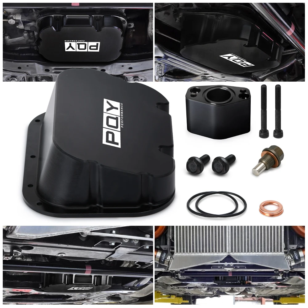 CNC Алюминий двигатель масляного поддона для 09 на Nissan R35 GT R VR38 CBA дБА LHD & RHD глубокий