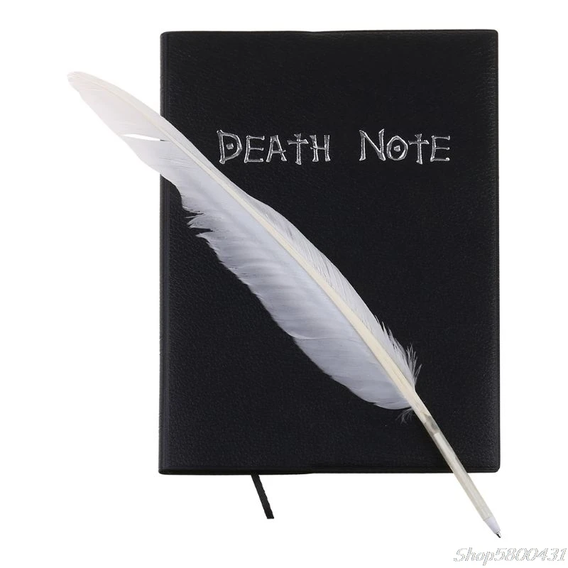 Новый Блокнот для косплея Death Note с перьевой ручкой книга анимации художественный