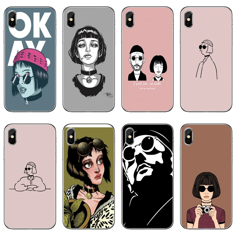 Модные детские толстовки с капюшоном Leon и Mathilda мобильный телефон чехол для Huawei P30