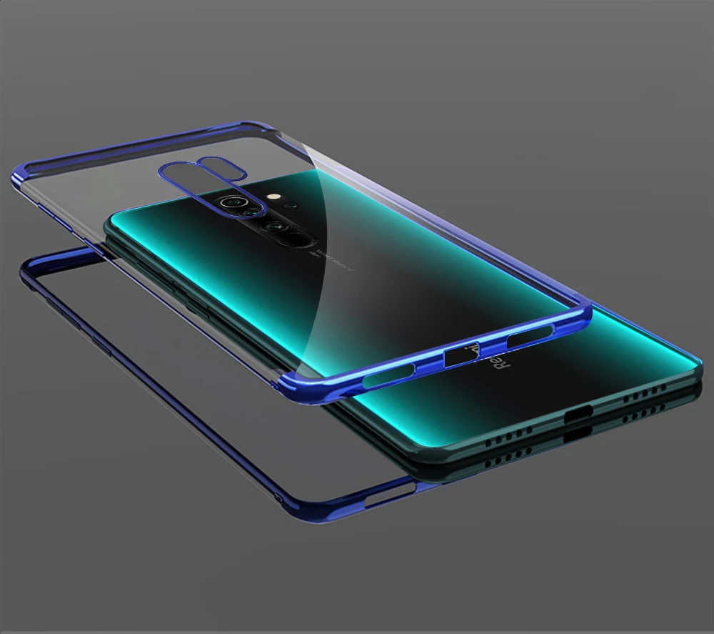 Для Xiaomi Redmi Note 8 Pro чехол накладка Мягкий силиконовый прозрачный для Чехол