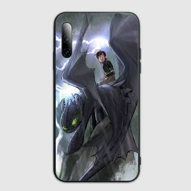 

Toothless Design Phone Case For Samsung S Note20 10 2020 S5 21 30 ultra plus A81 Cover Fundas Coque