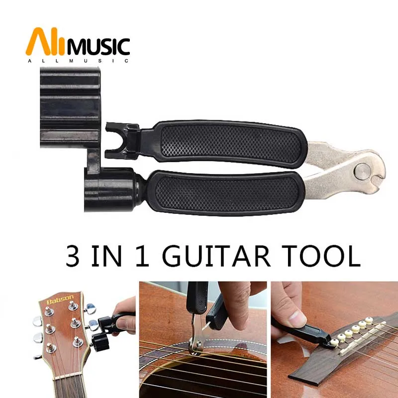 Многофункциональные аксессуары для гитары 3 в 1 гитарный штифт устройство