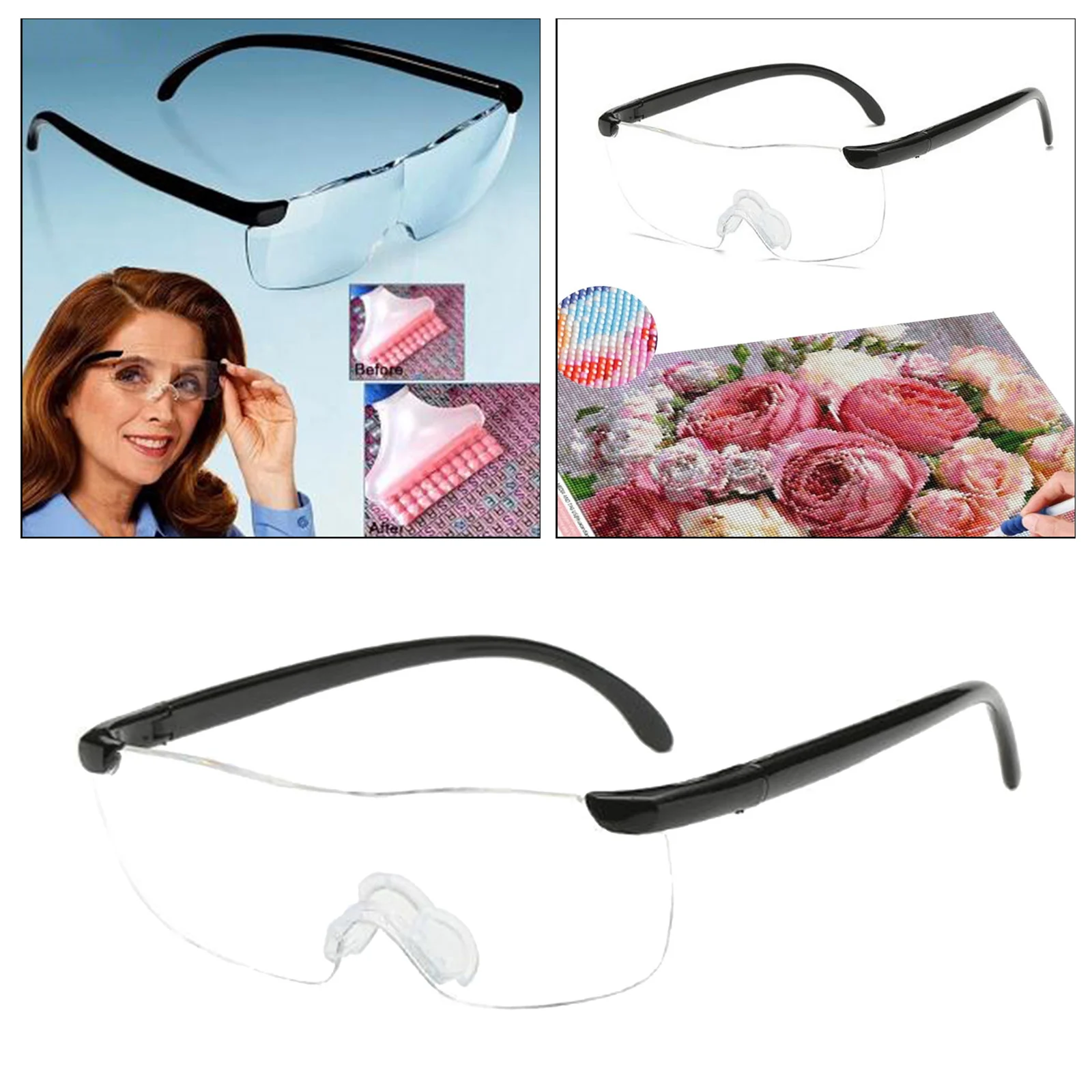 Увеличительное стекло швейная лупа легкое es стиль увеличительное подарки для