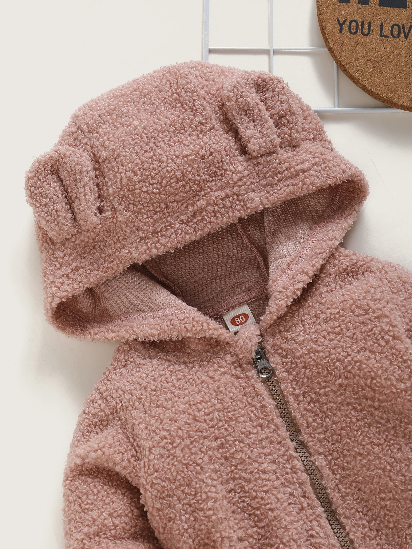 

Newborn Photography Outfit Baby Girls Baby Bear Cartoon Fleece Coat And Jackets Baby Boy Free Shipping Winter Outfits Clothing