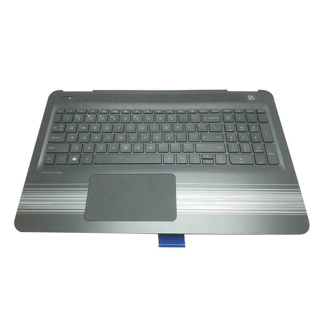 

Клавиатура для HP 15-AU 15-AW 15-AL TPN-Q172 Q175, с упором для рук, без подсветки