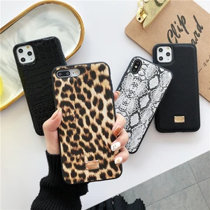 Чехол-накладка для iphone 13, 12, 11 Pro, X, XR, XS Max, 8 plus, металлическая этикетка