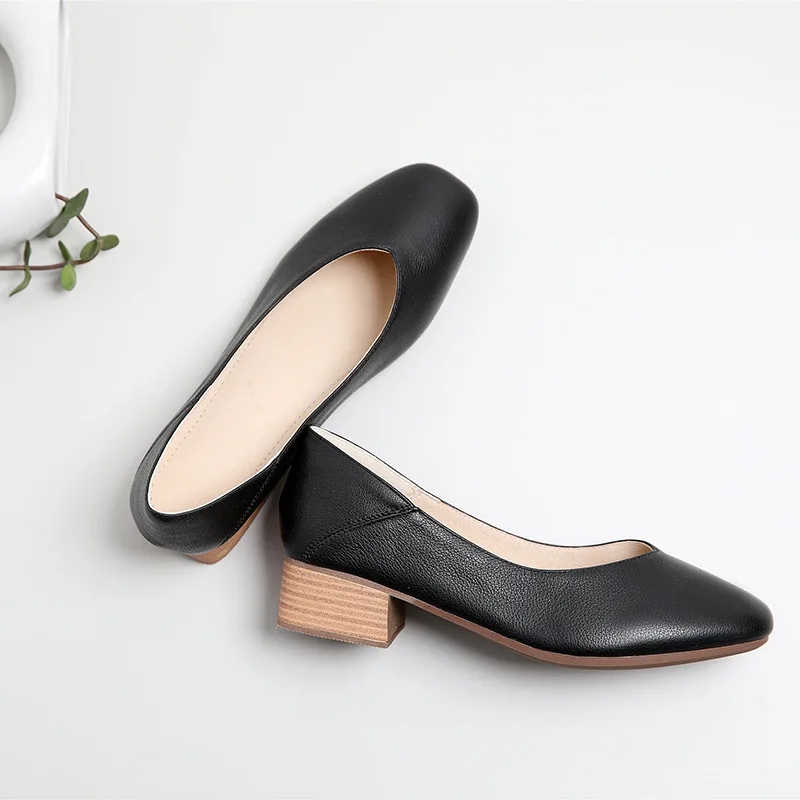 

Women's Chunky Heel 2020 Work Shoes Zapatos De Mujer High Heels