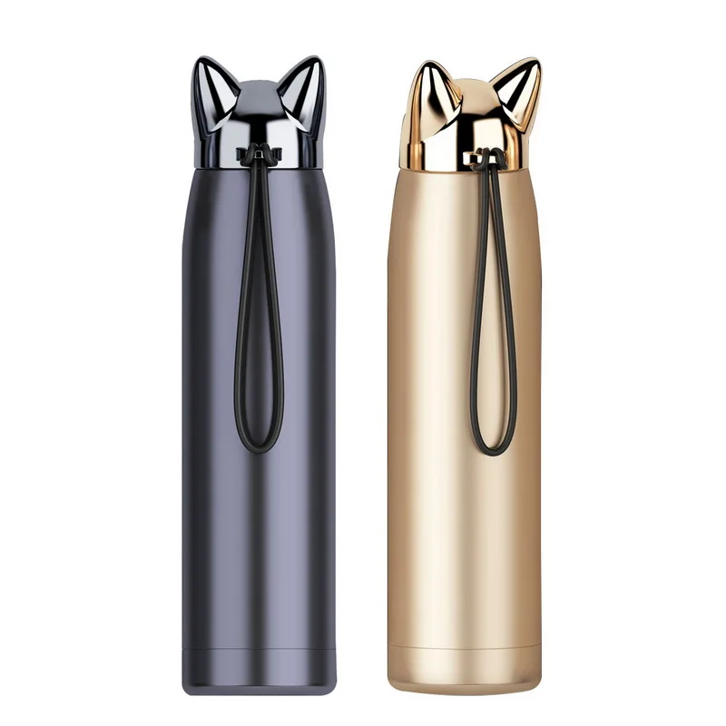 Милая Термокружка Из Нержавеющей Стали уличная портативная вакуумная колба