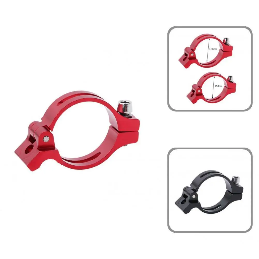 

Vibrant Color Cycling Accessory Tool-free Installation Front Derailleur Clamp for Refit
