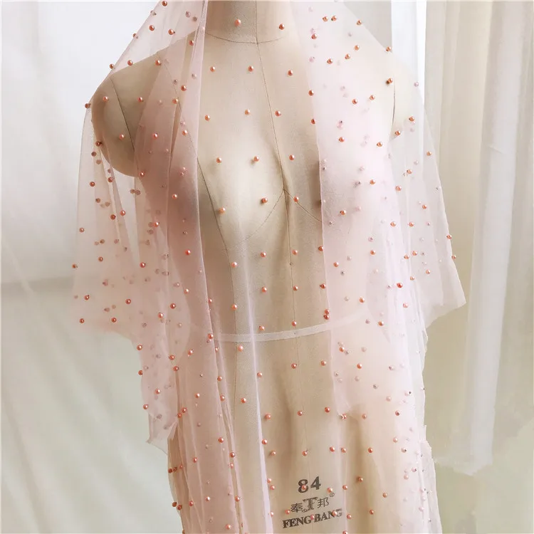 6 цветов разноцветная жемчужная ткань для платья пряжа ювелирные изделия мягкая |