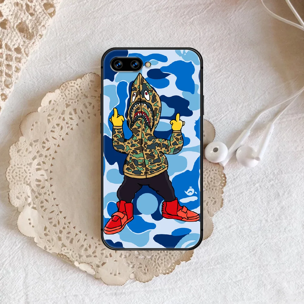 

Trend Fashion sports brand Phone Case Cover Hull For honor 7a 8 8s 8a 8x 9 9x 10 20 i Lite Pro black Waterproof Painting Shell
