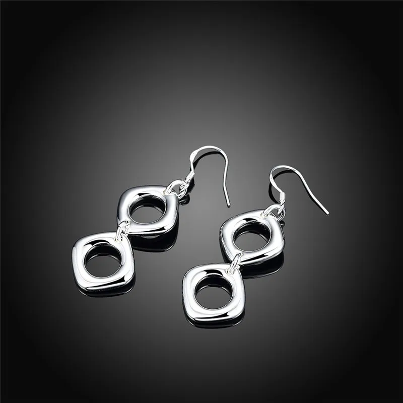 Оптовая продажа серьги из стерлингового серебра 925 пробы свадебные вечерние