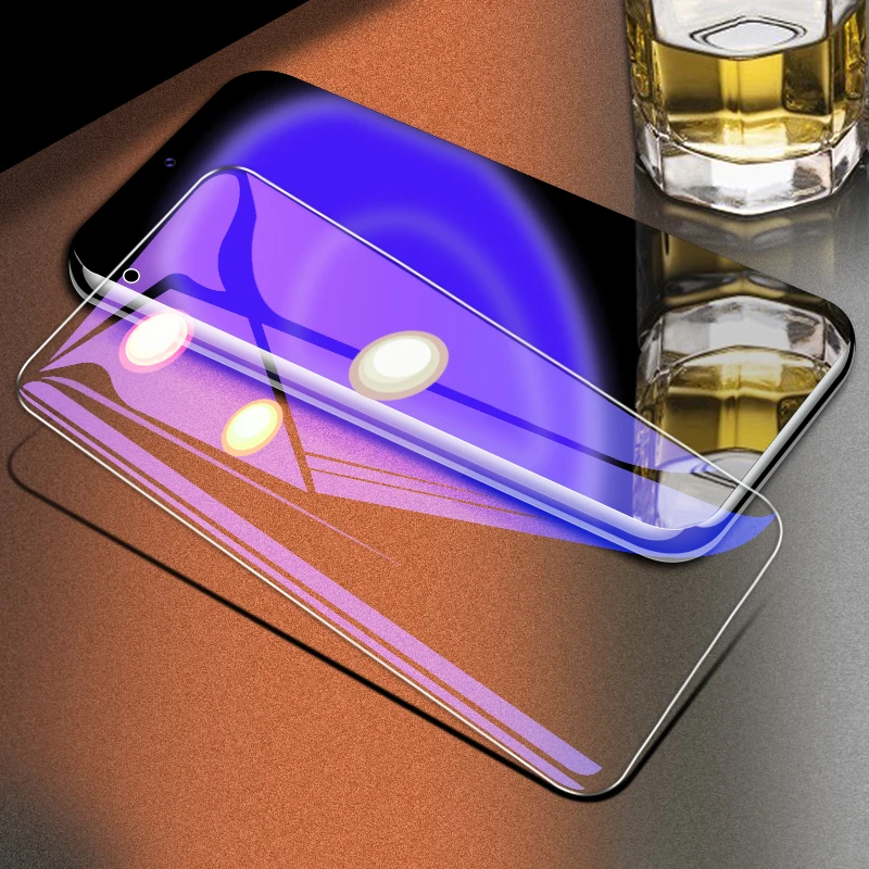 Защитное закаленное стекло для Xiaomi Redmi Note 7 K20 8 Pro HD анти синий светильник защитная