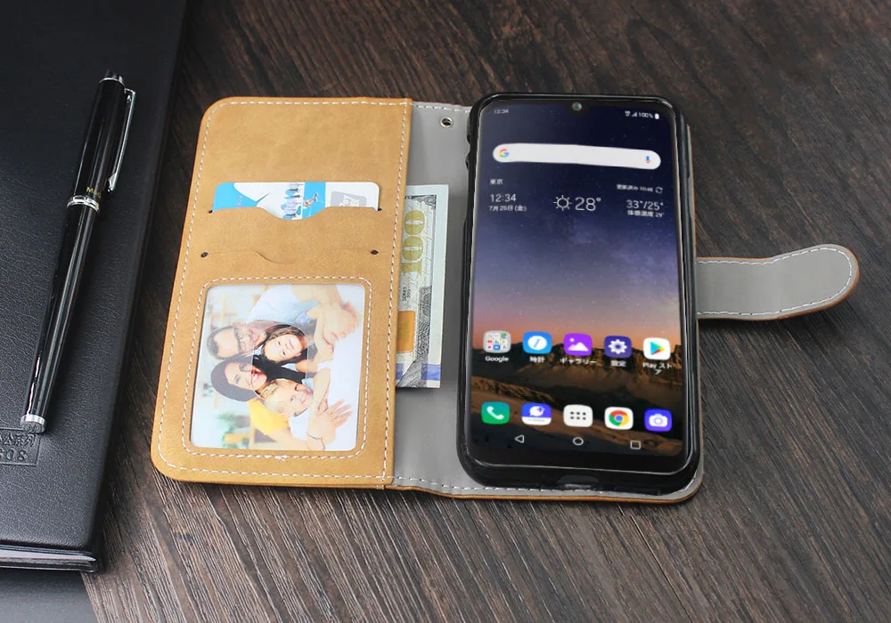 Роскошный чехол-портмоне для телефона LG K30 K40 K50 Q60 Stylo 5 W10 W30 чехол Винтаж Флип кожаный TPU силиконовый чехол Бизнес слот для карт