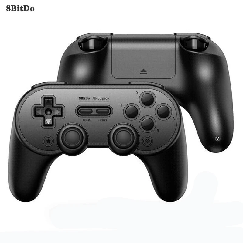 Черный WUIYBN 8Bitdo Sn30 Pro+ геймпад беспроводной джойстик Bluetooth игровой контроллер для nintendo Switch PC macOS Android - Цвет: Черный