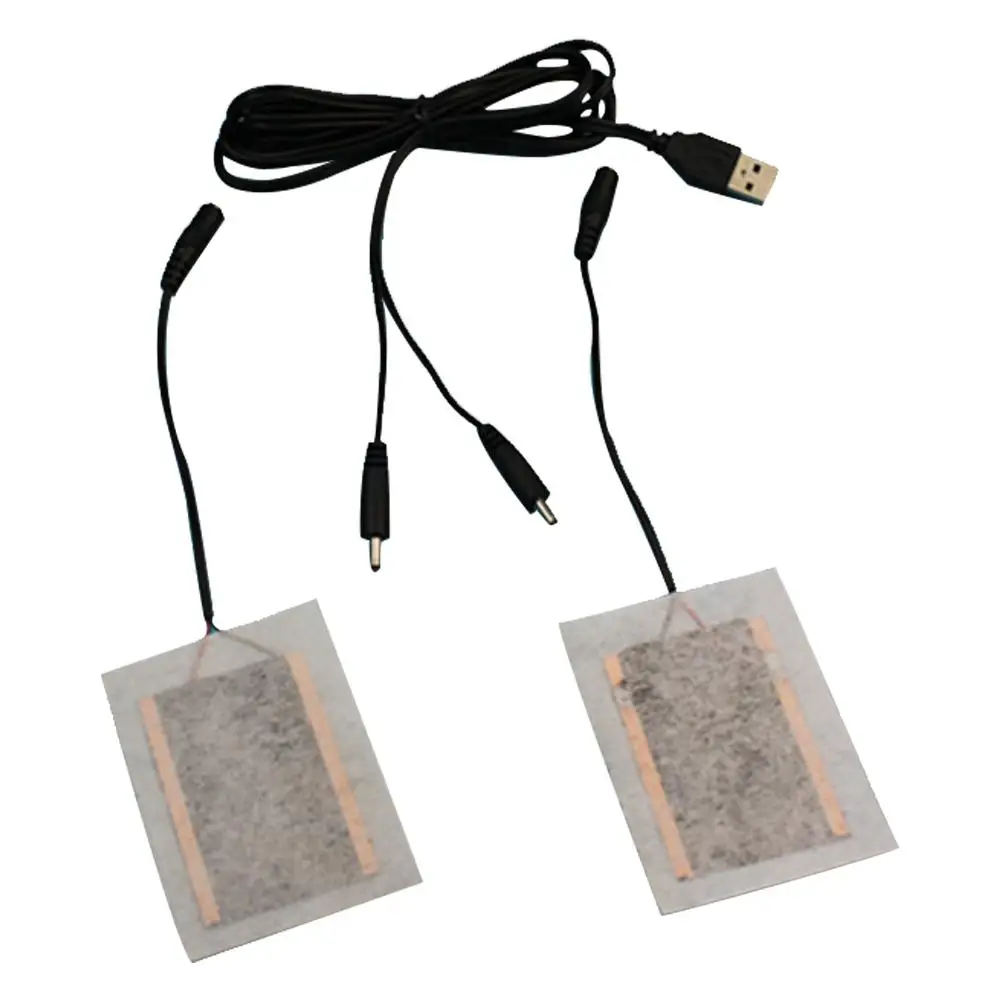 5 в углеродное волокно грелка USB нагревательная пленка теплая рука руки талии