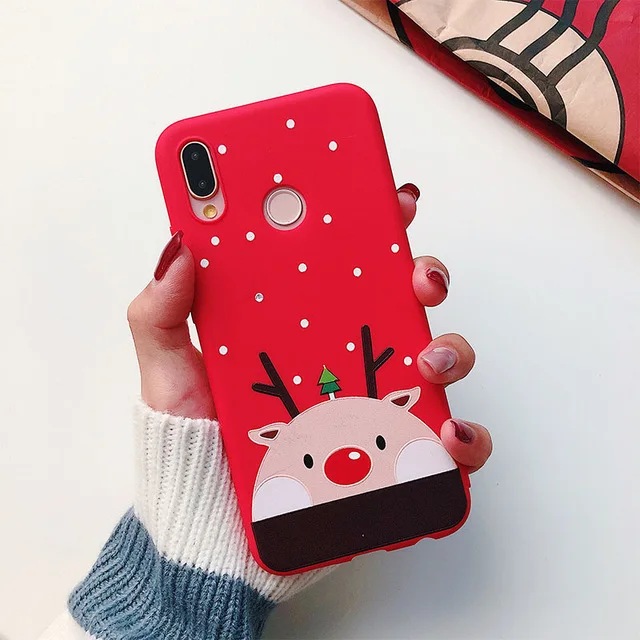 Giraffe Рождество противоударный чехол для Xiaomi Redmi Note 8 7 Pro Чехол для Xiaomi 9T 9 SE 8 A3 A2 A1 Lite CC9E Redmi K20 5 6 7A задняя крышка - Цвет: Giraffe