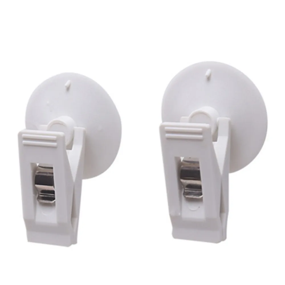 

2Pcs Car Windshield Parking Card Ticket Holder Organizer Clip with Suction Sucker #276466