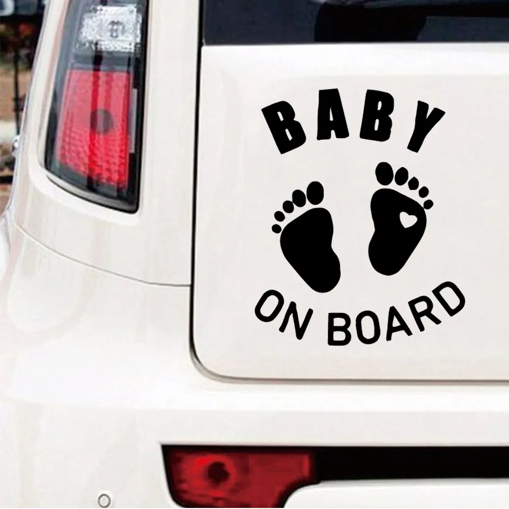 

Vinyl Baby On Board Carbon Sticker Car Door Handle Decals Car Styling Stickers And Car Body Decals Accessories