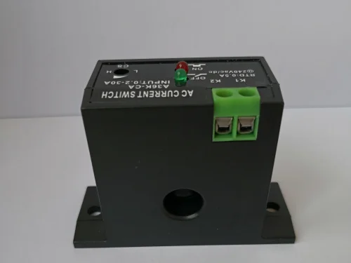 

0.2-30A 40-400Hz Sensing Switch Flameproof Adjustable Current 0.5A12-240VAC/DC Self-Powered Sensing Switch Normally Open/Close