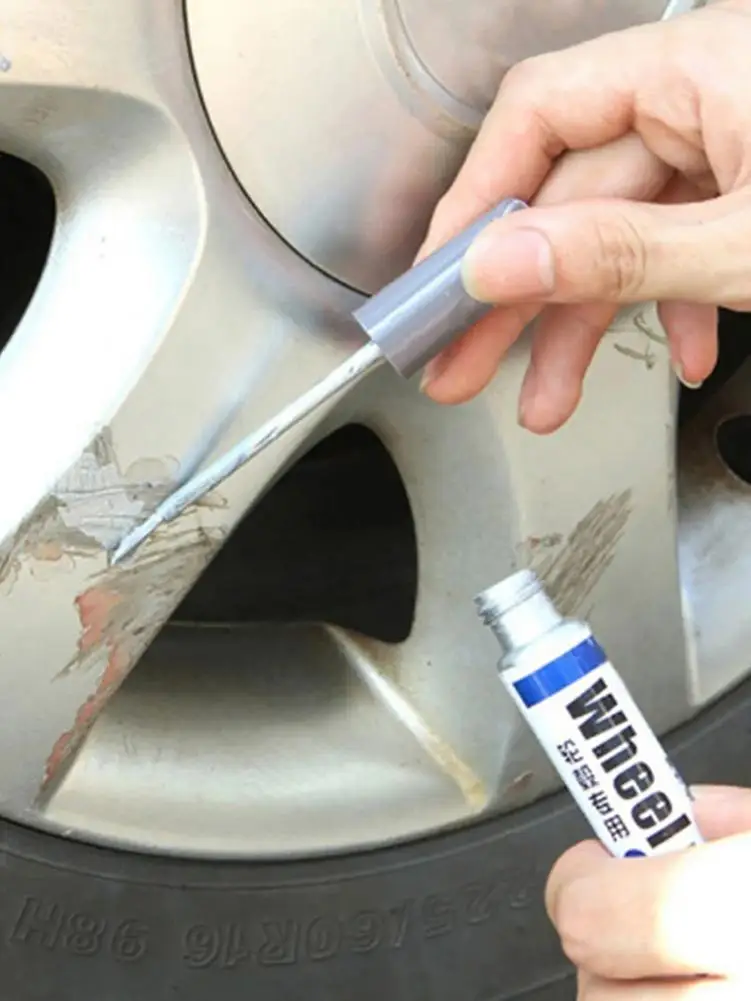 

Non-Toxic Car Paint Refresh 1pc 12ml Car Auto Scratch Filler Repair Cover Pen Waterproof Tire Wheel Paint Repair Marker Pens