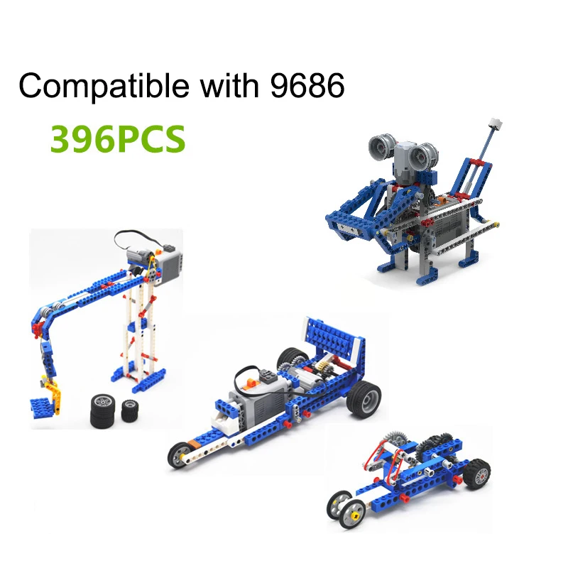 

MOC Compatible All Brands 9686 Particle Building Blocks Wedo Educational Institutions Stem Robot Science Power Technology Set