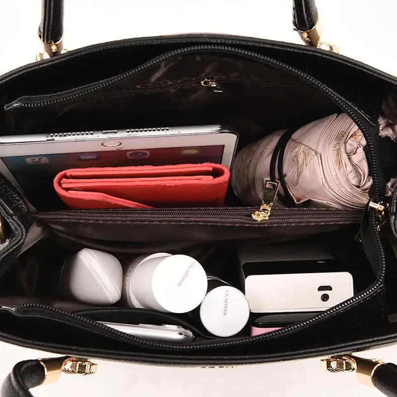 

Casual Large Capacity Pu Leather Shoulder Crossbody Bags for Women 2021 Luxury Handbags Women Bags Designer Simple Messenger Bag