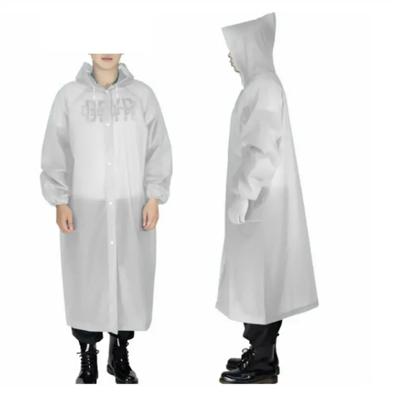 

Disposable Raincoat Waterproof Emergency Poncho Cape Adult Camping Festival
