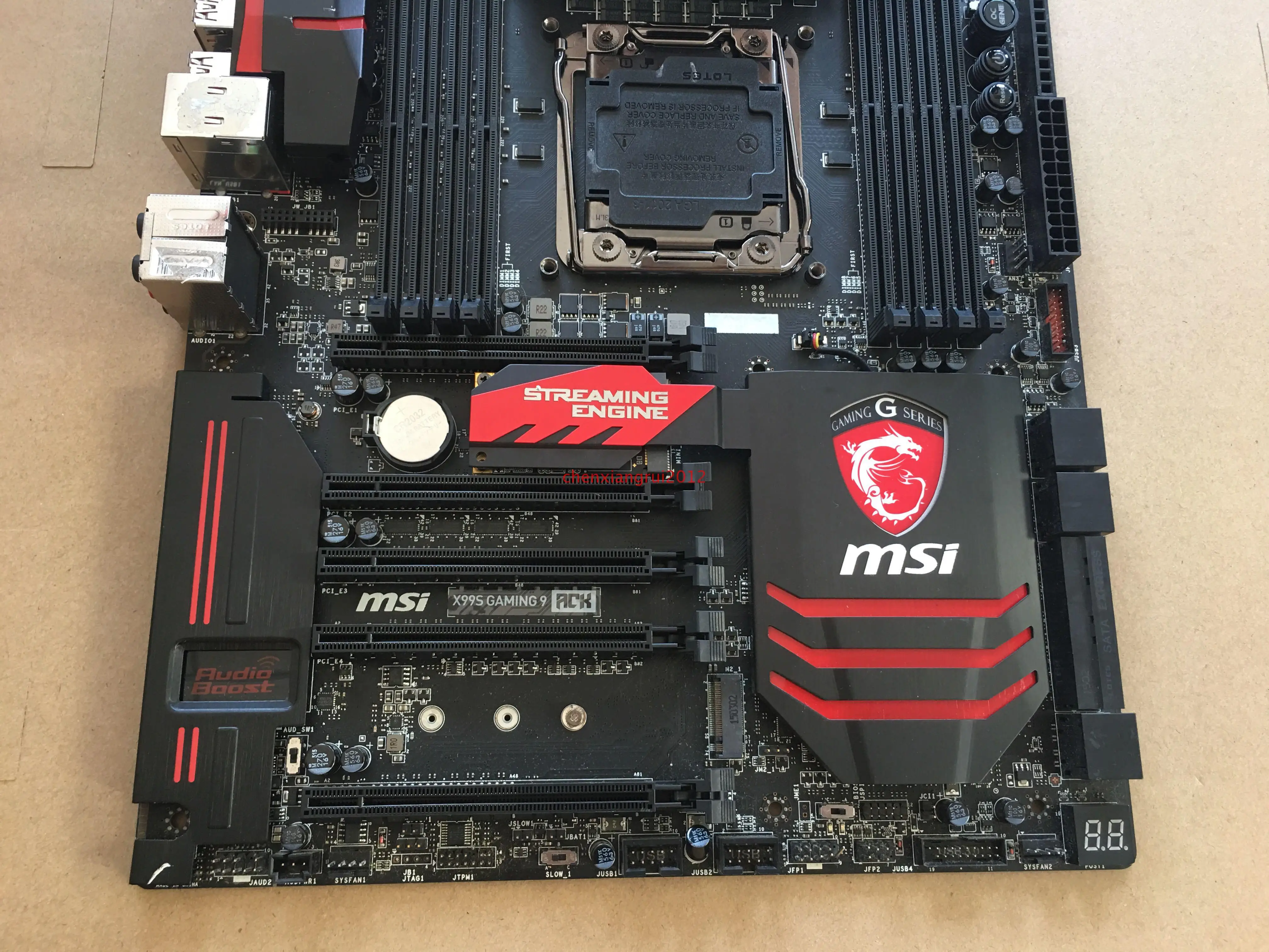 

original MSI motherboard for X99S GAMING 9 ACK LGA 2011-3 DDR4 USB2.0 USB3.0 128GB x99 desktop motherboard free shipping
