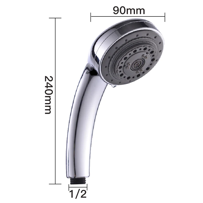 

FOHEEL shower head rain shower head hand shower Multifunction adjustable high pressure shower head water saving spa shower head