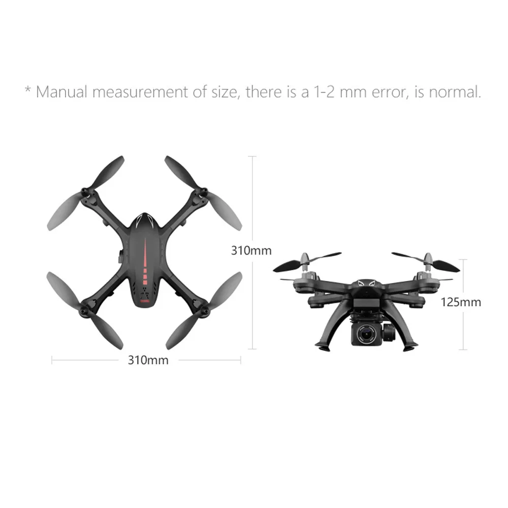 Новейший Радиоуправляемый Дрон Квадрокоптер с дроном X6S wifi FPV RC 1080P камерой селфи