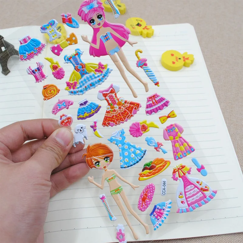 5 шт. Симпатичные Мультяшные Животные Автомобили фрукты пузыри хлопковая