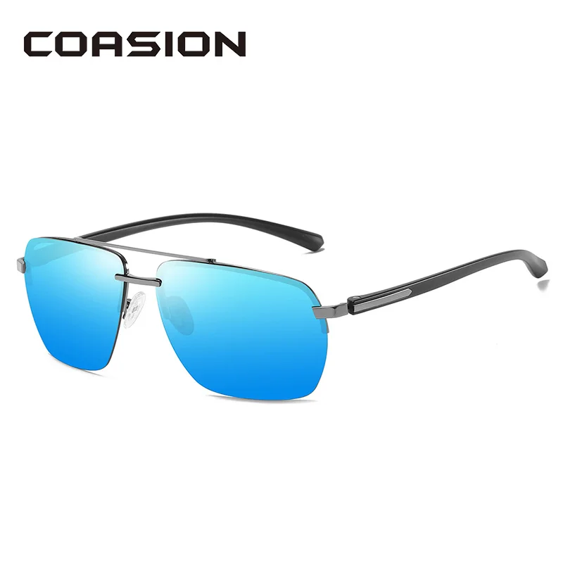 Солнечные очки COASION в ретро стиле для мужчин и женщин роскошные поляризационные