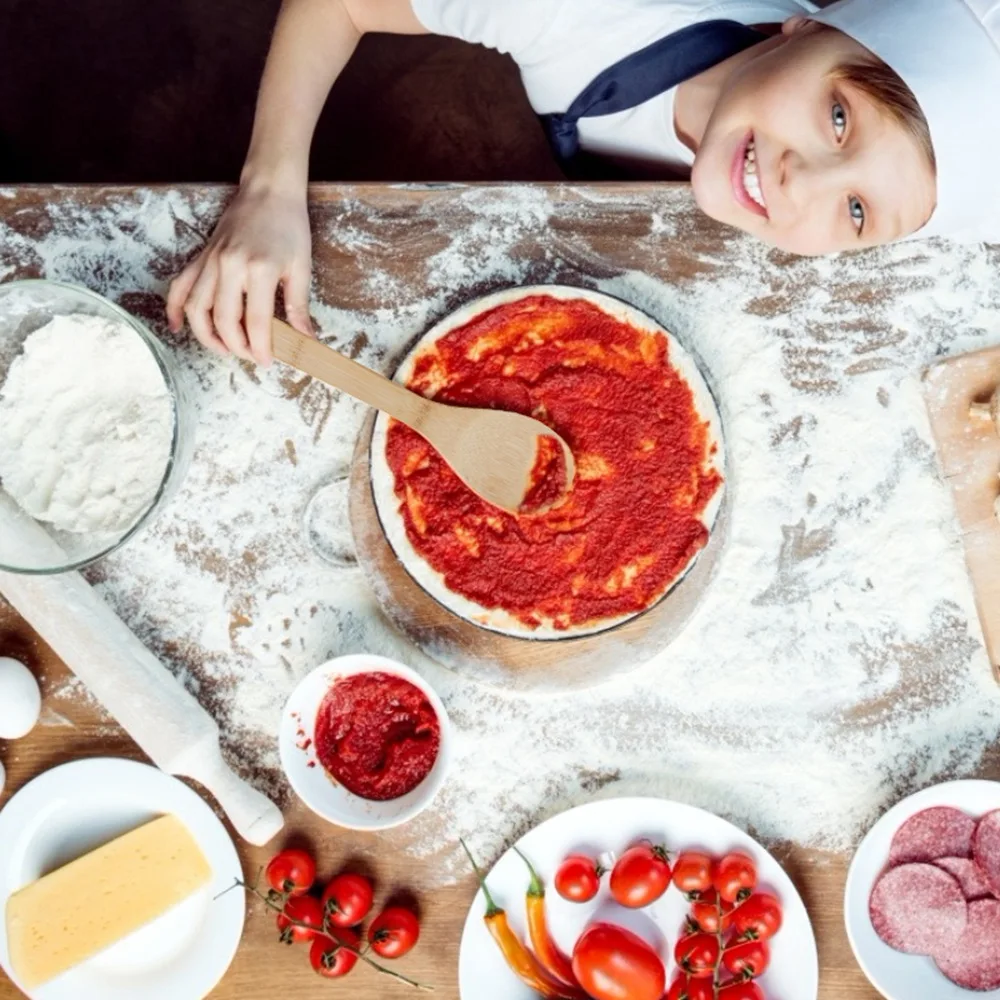 6 шт./компл. Натуральные Бамбуковые кухонные инструменты кухонные ложки Совок шпатель-ложки для антипригарных кастрюль и сковородок посуда для похода